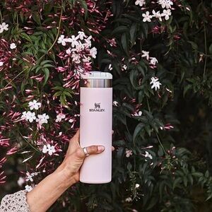 Stanley Rose Quartz Glimmer Coffee Cup